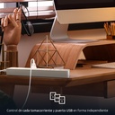 Regleta Protectora Inteligente Wi-Fi Nexxt