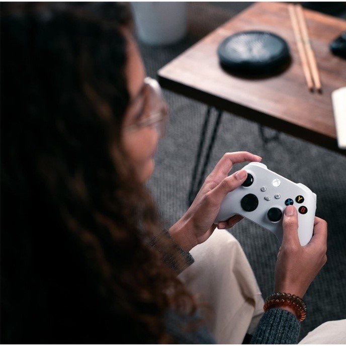 Control Bluetooth Microsoft color Robot White para Xbox