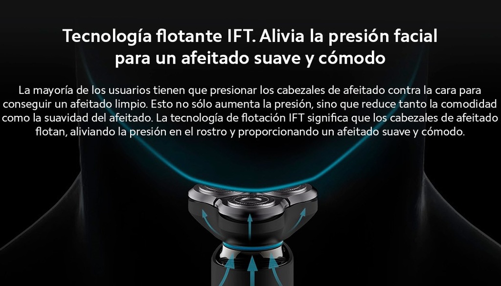 Rasuradora Eléctrica Xiaomi Mi S500 Recargable
