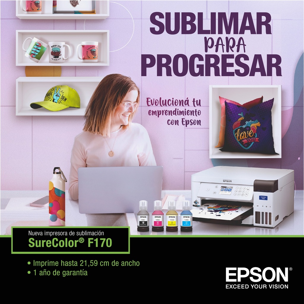 Impresora de Sublimación Epson SureColor SC-F170