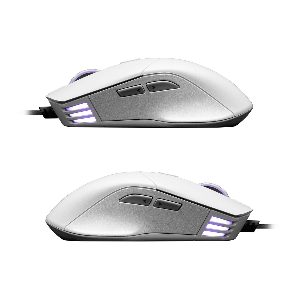 Mouse Gaming EVGA X12 de Color Blanco