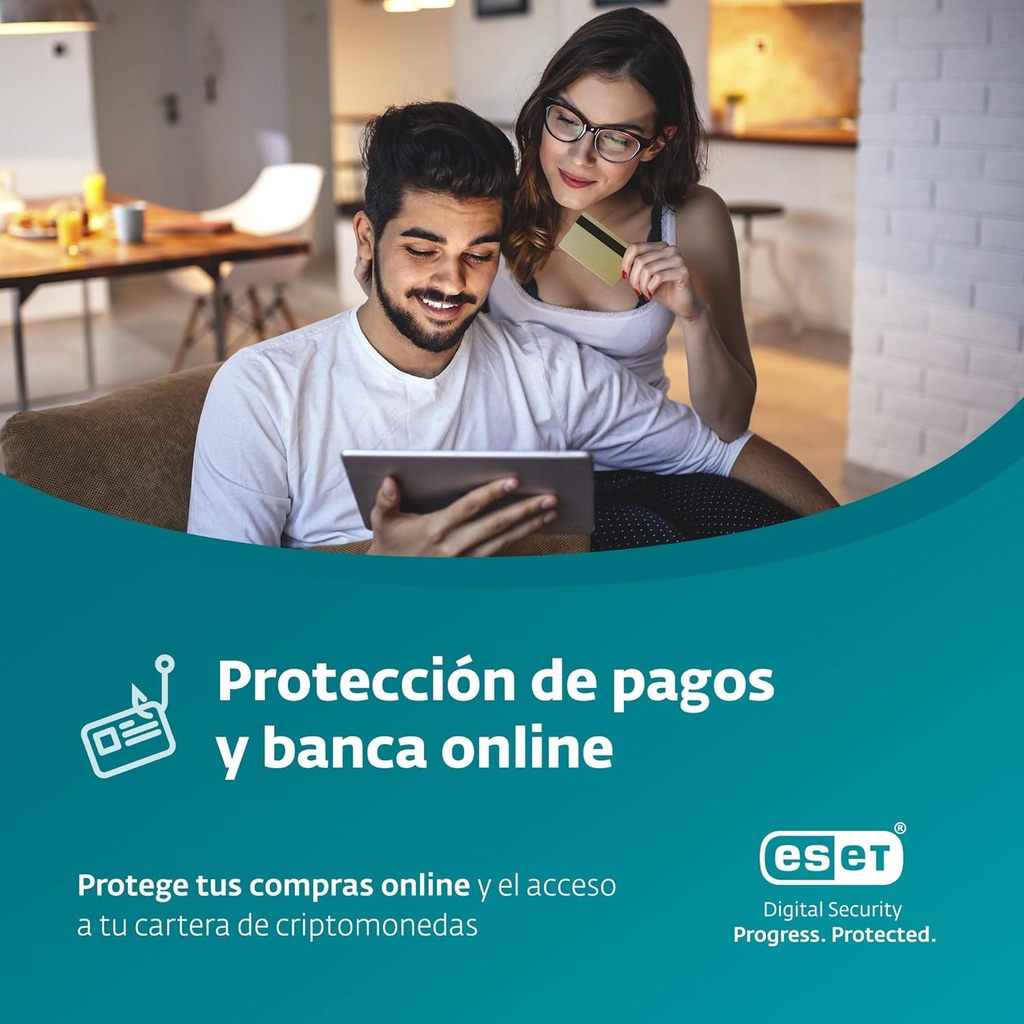 Licencia de Antivirus Internet Security de 1 año para 1 Equipo