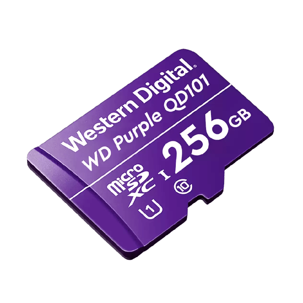 Memoria MicroSDXC Western Digital Purple de 256 GB