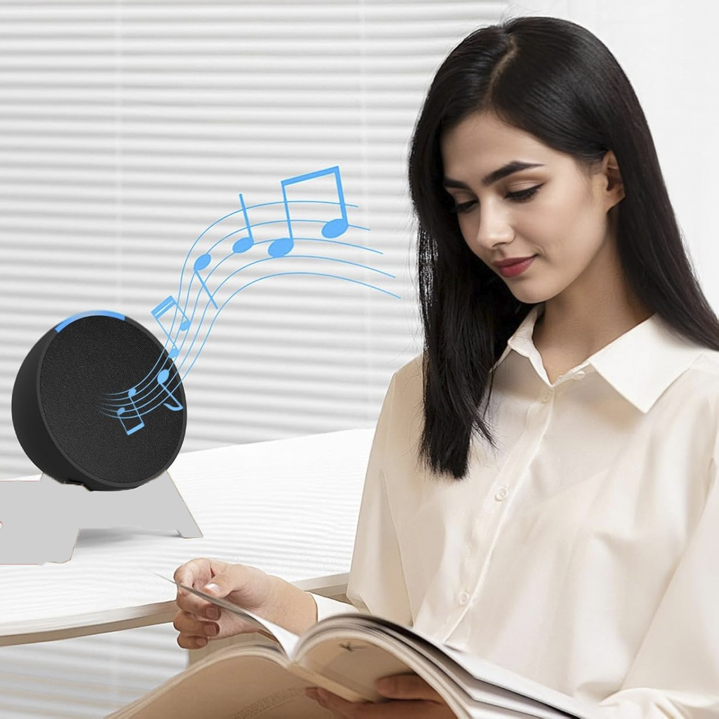 Asistente Inteligente Amazon Alexa Echo Pop Color Charcoal