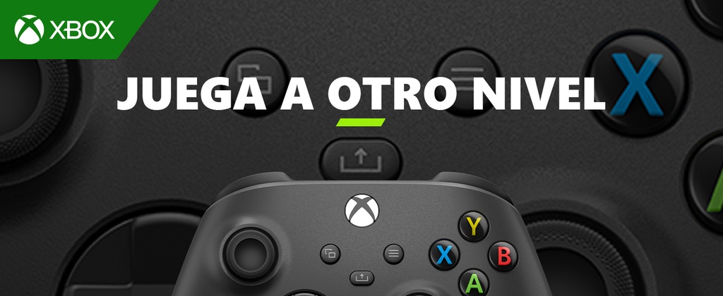 Control Bluetooth Microsoft Carbon Black para Xbox One/S/X