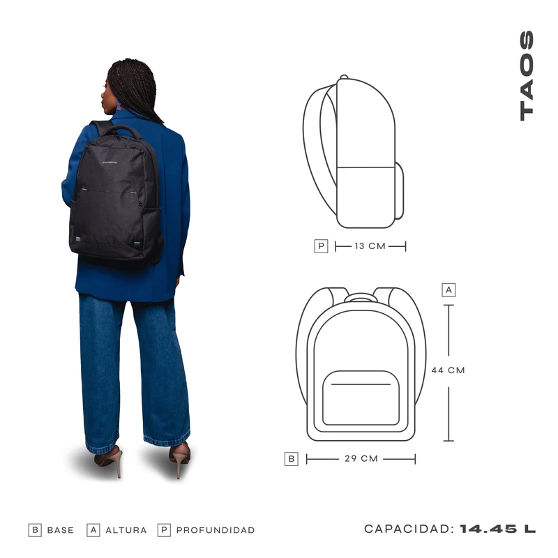 Mochila Cool Capital Taos Color Café