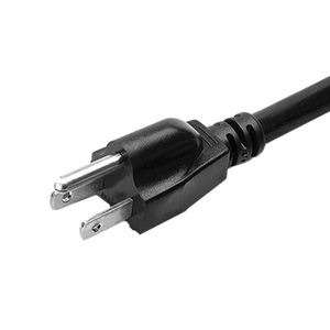 Cable de alimentación para laptop con enchufe NEMA de 3 clavijas a conector hembra de 3 ranuras XTC-210 XTECH