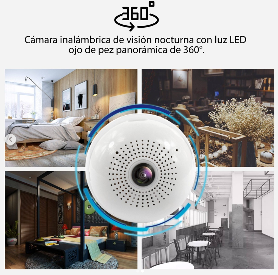 Cámara de Vigilancia VTA+ Polygon Panorámica