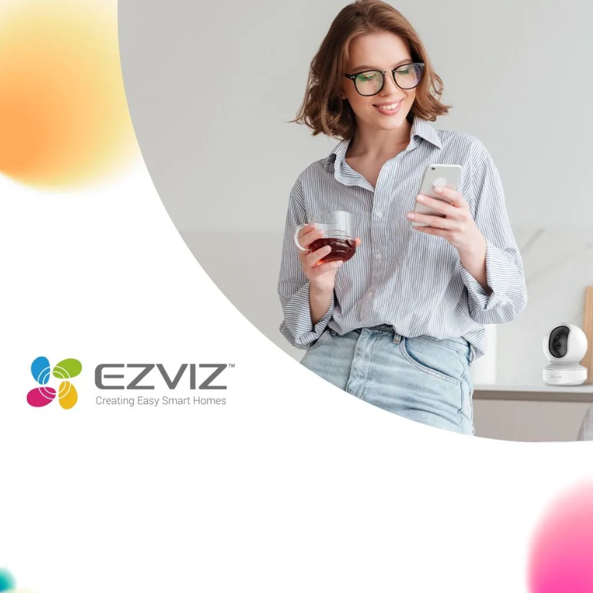 ​Cámara de Seguridad Inteligente Ezviz EZH6C2WF