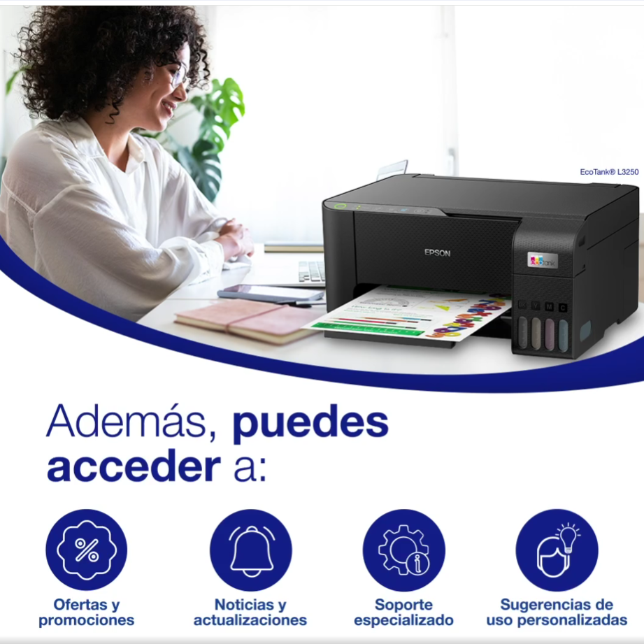 Impresora Epson Multi Funcional EcoTank L3250
