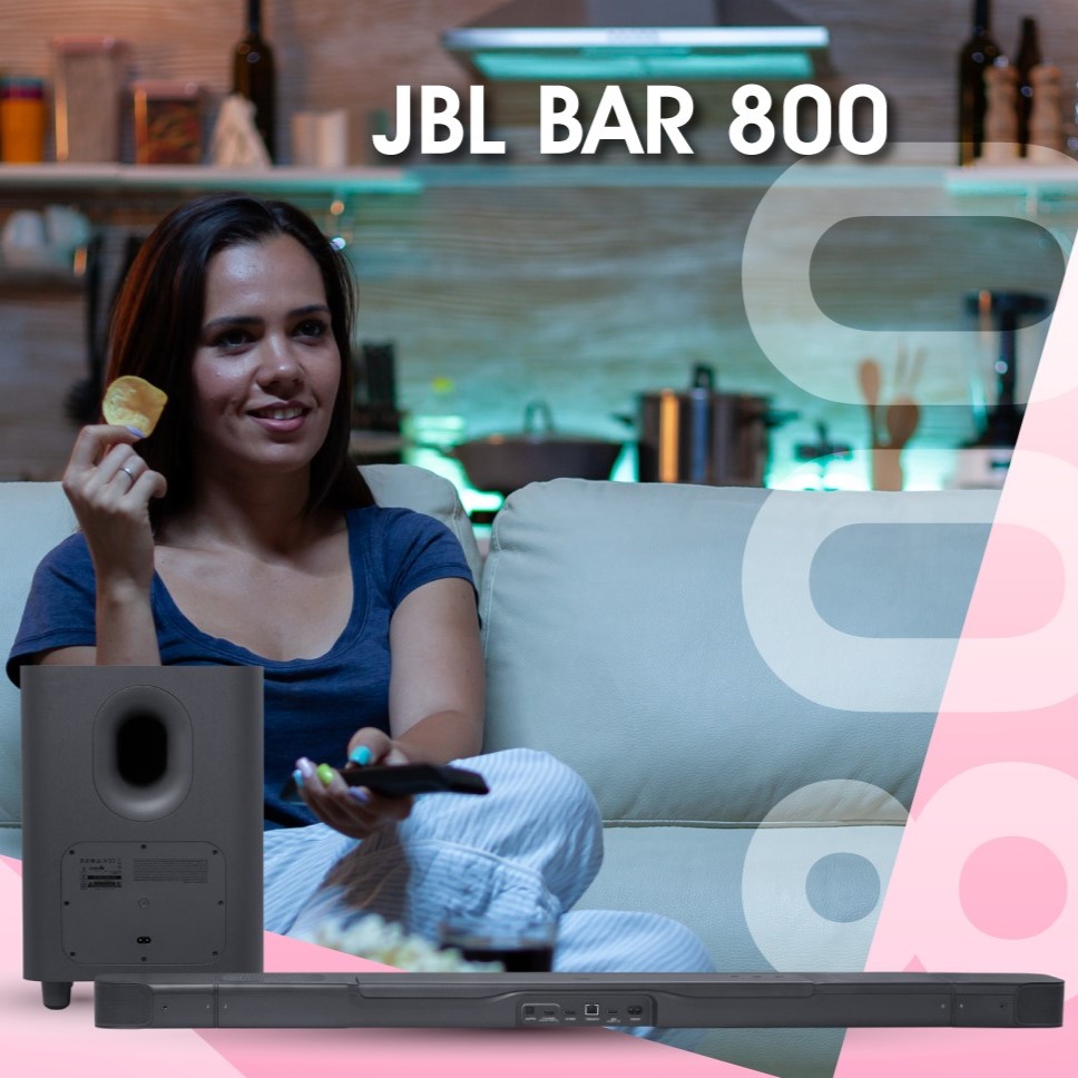 Barra de Sonido 5.1.2 Bluetooth JBL BAR 800