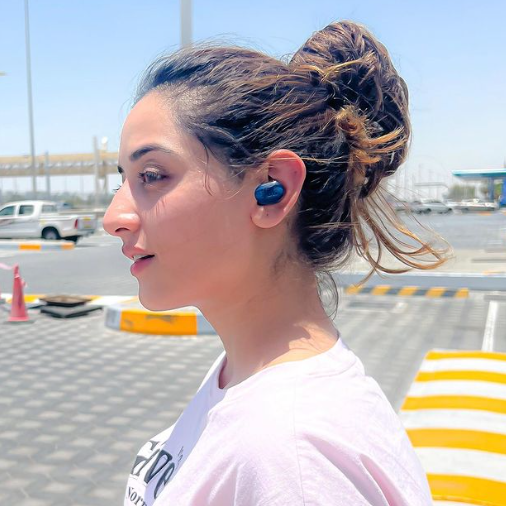 Audífonos Bluetooth JBL Tune Buds de Color Azul