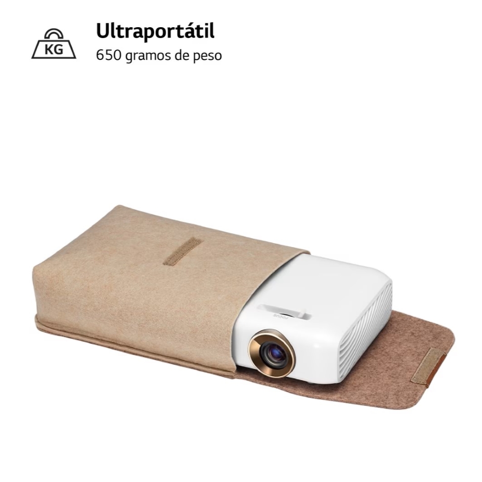 Proyector Recargable e Inalámbrico LG CineBeam