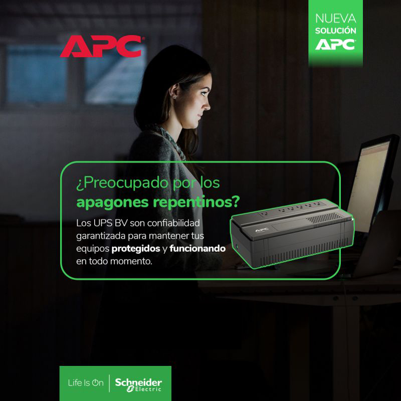 UPS APC Easy UPS de 800 VA y 450 Watts