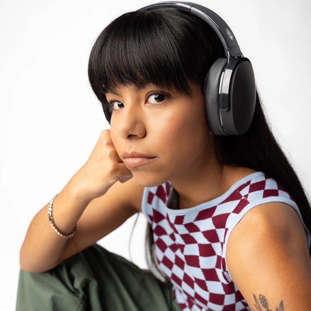 Audífonos Bluetooth Skullcandy Hesh Evo True Black de Color Negro