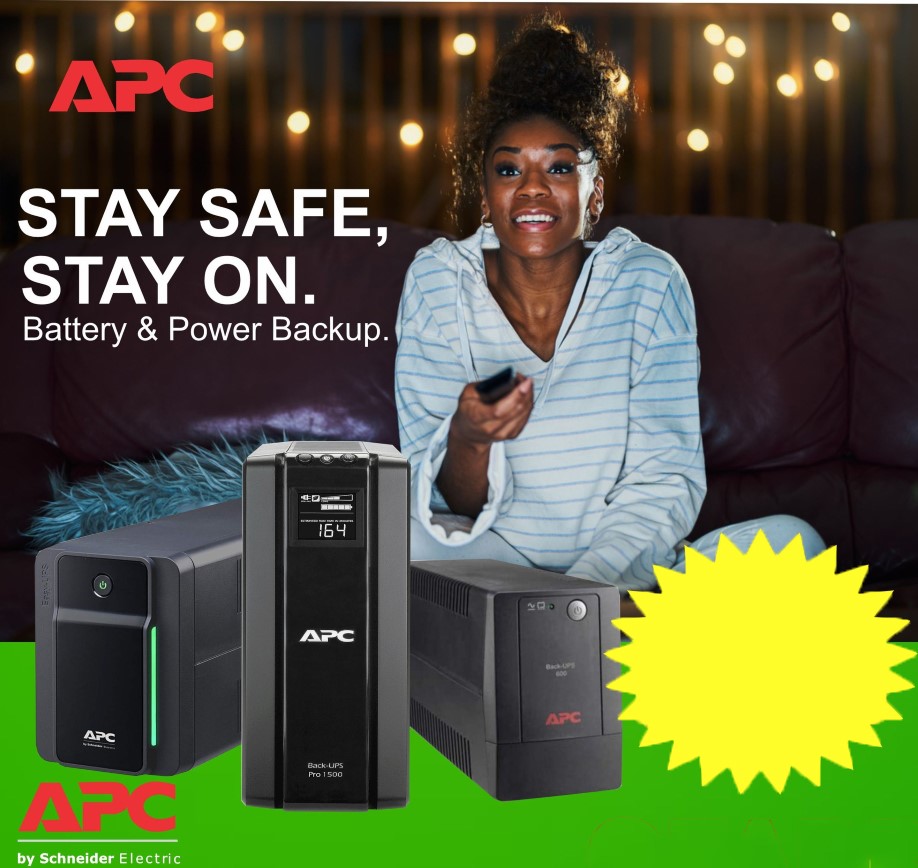 UPS APC Back-UPS Pro de 1,100 VA y 600 Watts