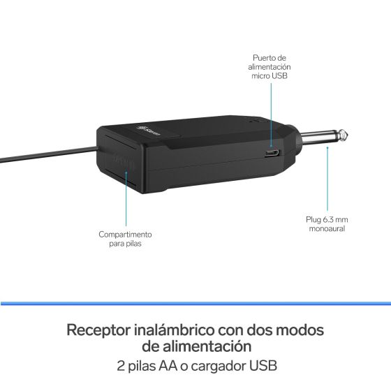 Sistema de 2 Micrófonos Inalámbricos Steren