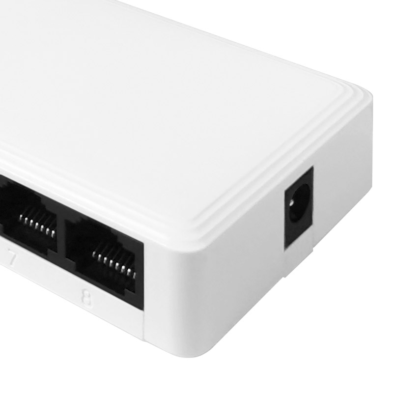 ​Switch Gigabit Nexxt Naxos801-G de 8 Puertos Ethernet