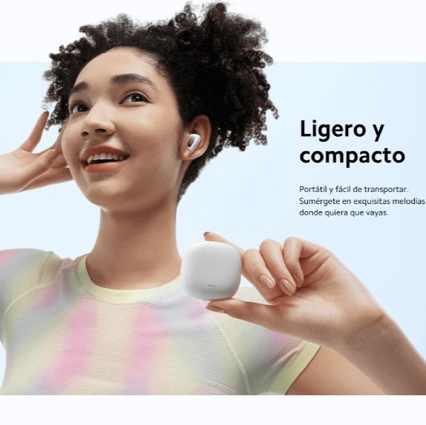 Audífonos Bluetooth Xiaomi Redmi Buds 6 Lite de Color Blanco