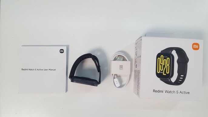 Smart Watch Redmi Watch 5 Active Midnight Black Negro Medianoche