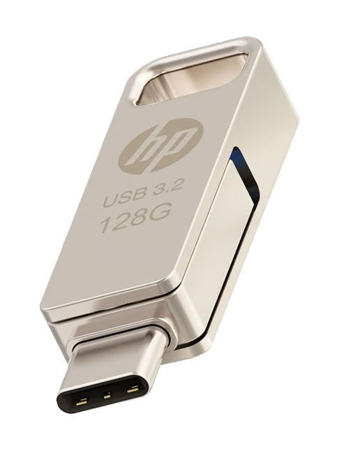 Memoria USB-A 3.2 y USB-C OTG x206 HP