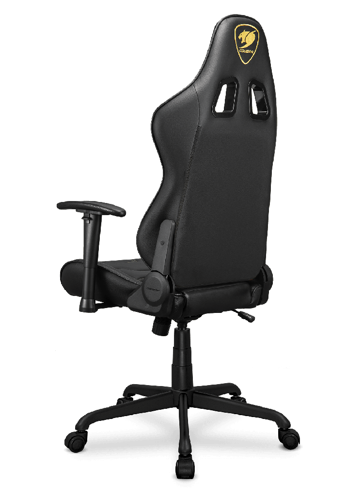 SILLA GAMING COUGAR ARMOR ELITE ROYAL NEGRO DORADO
