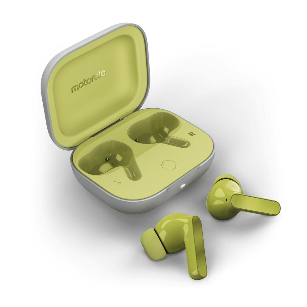 AUDIFONOS  MOTOROLA MOTOBUDSGREEN BANANA