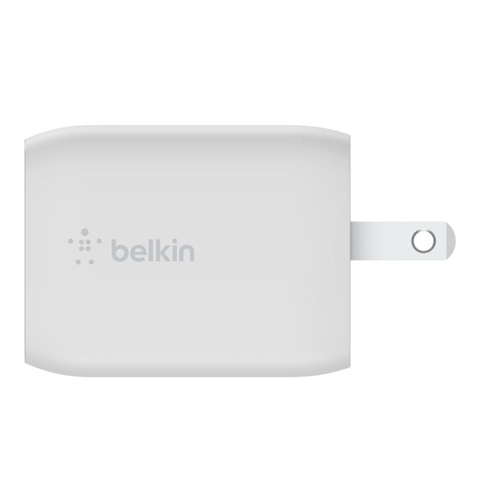 CARGADOR DE PARED GAN CON DOBLE PUERTO USB-C Y PPS DE 65 W BELKIN 