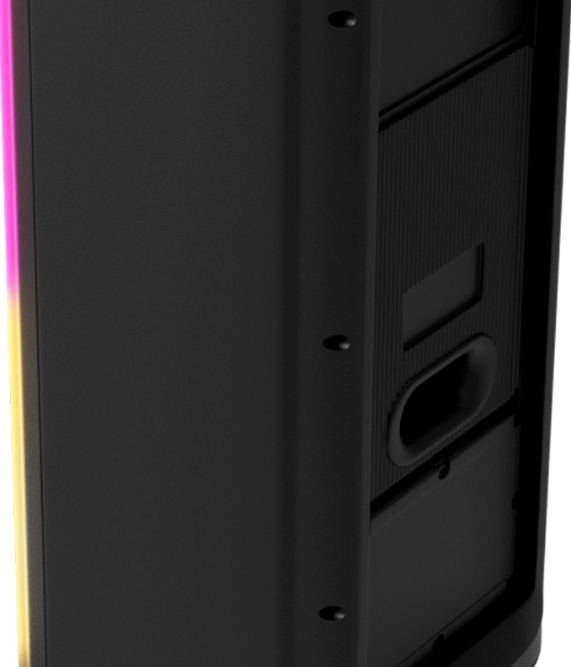 BOCINA PORTATIL KLIP XTREME KLS-662, COLOR NEGRO + MICRÓFONO INALÁMBRICO