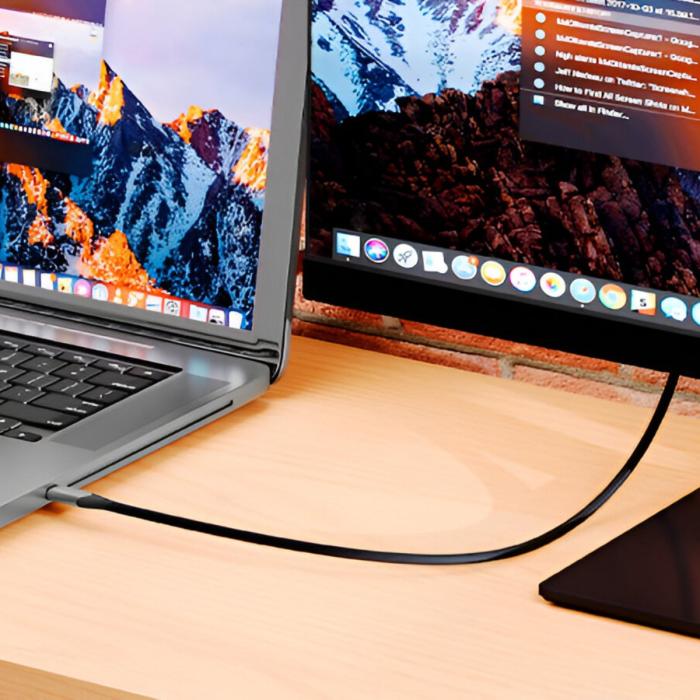 XTC-546 CABLE USB-C A HDMI 1.8 METROS NEGRO