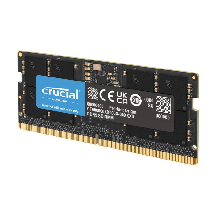 MEMORIA DDR5 SODIMM 8GB CRUCIAL 5200MHZ CL42