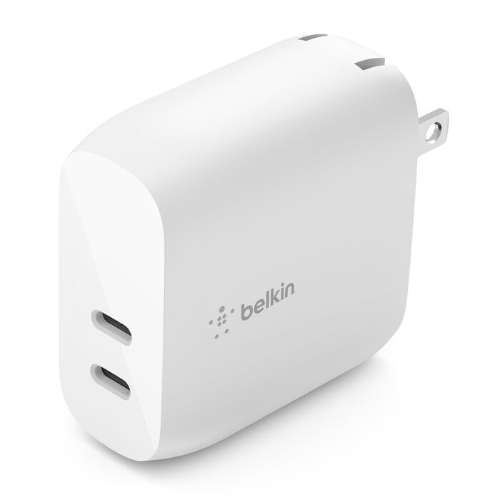 CARGADOR DE PARED DUAL USB-C PD DE 40 W