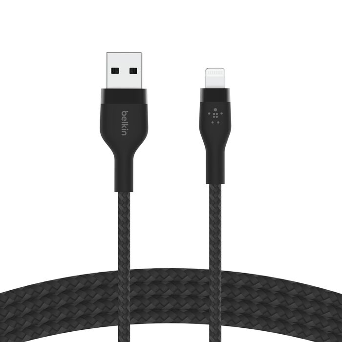 CARGADOR BOOSTCHARGE PRO FLEX CABLE USB-A CON CONECTOR LIGHTNING 