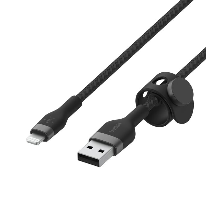 CARGADOR BOOSTCHARGE PRO FLEX CABLE USB-A CON CONECTOR LIGHTNING 
