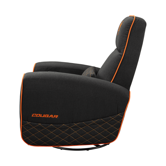 SOFÁ GAMING COUGAR FIDOM NEGRO NARANJA