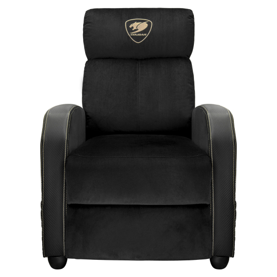SOFÁ GAMING COUGAR RANGER ELITE NEGRO DORADO
