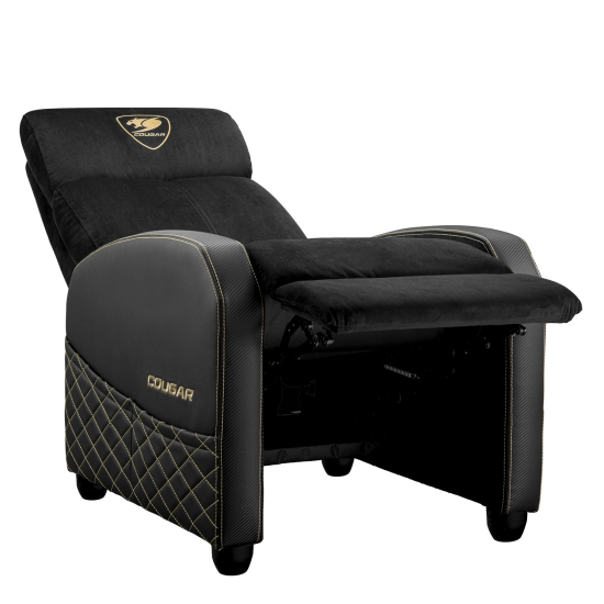 SOFÁ GAMING COUGAR RANGER ELITE NEGRO DORADO