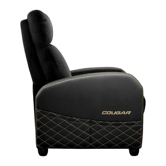 SOFÁ GAMING COUGAR RANGER ELITE NEGRO DORADO