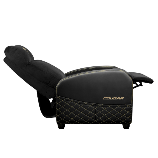 SOFÁ GAMING COUGAR RANGER ELITE NEGRO DORADO