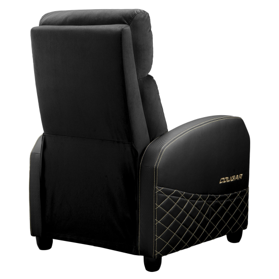 SOFÁ GAMING COUGAR RANGER ELITE NEGRO DORADO