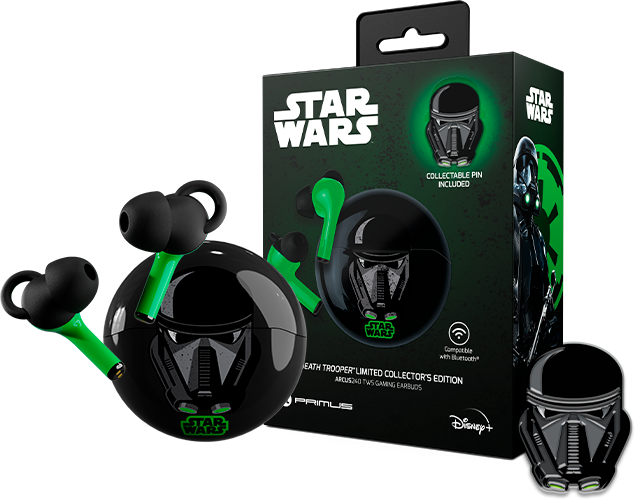 Audífonos Bluetooth Primus Arcus240 Star Wars Death Trooper