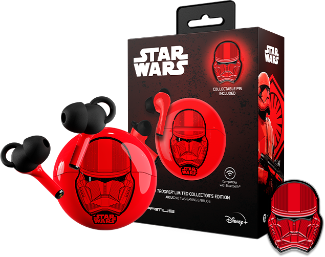 Audífonos Bluetooth Primus Arcus240 Star Wars Sith Trooper