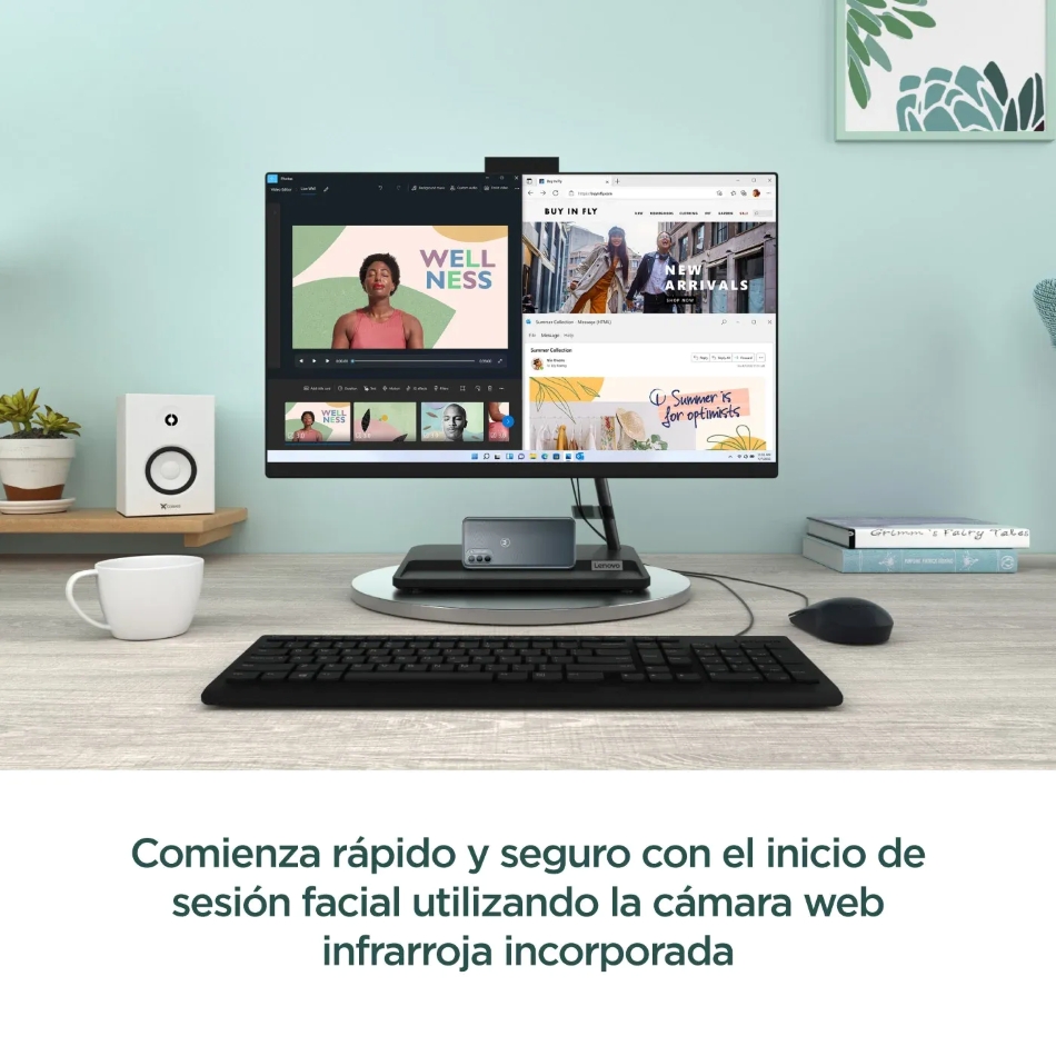 Computadora de Escritorio Todo en Uno Lenovo IdeaCentre AIO 3 24IAP7