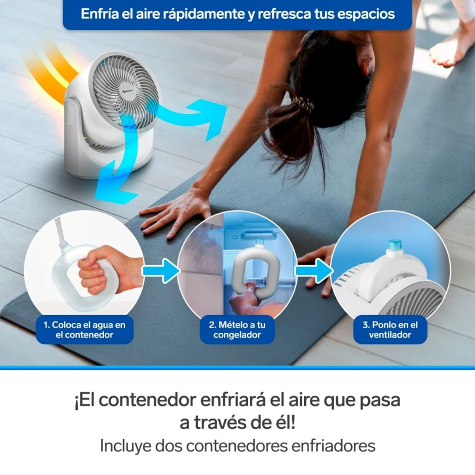 Ventilador con Enfriador de Aire Steren