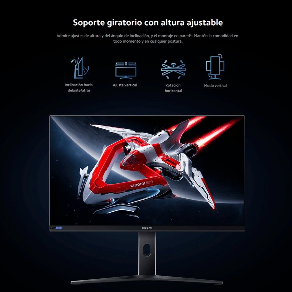 Monitor Gamer Xiaomi Mini LED G Pro 27i de 27" y 180hz