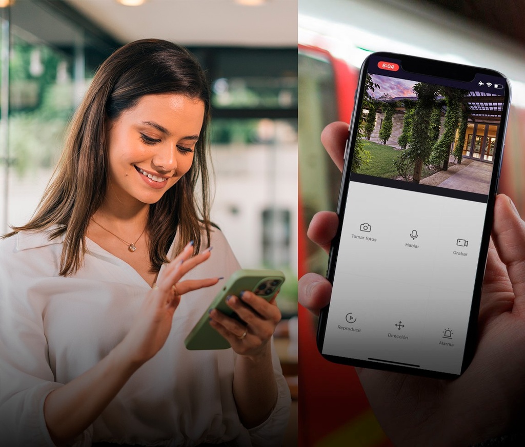 Cámara de Seguridad Wi-Fi Nexxt para Exteriores