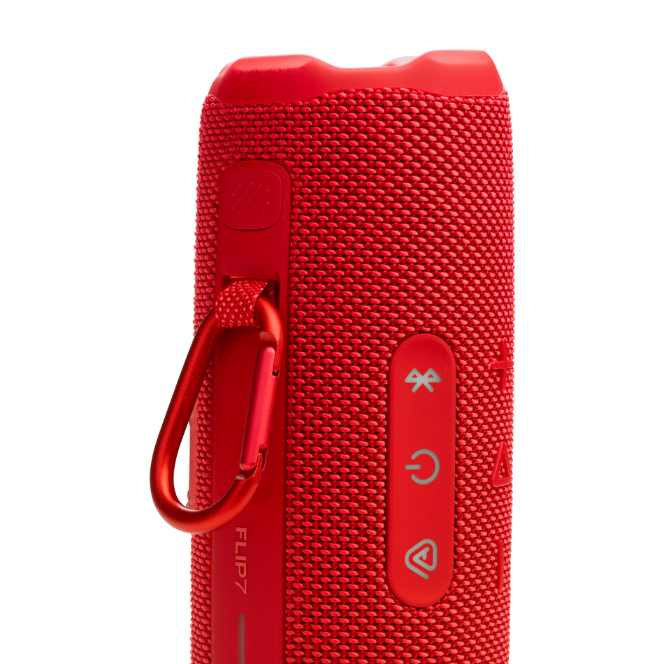 Bocina Recargable Bluetooth JBL Flip 7 Red de Color Rojo