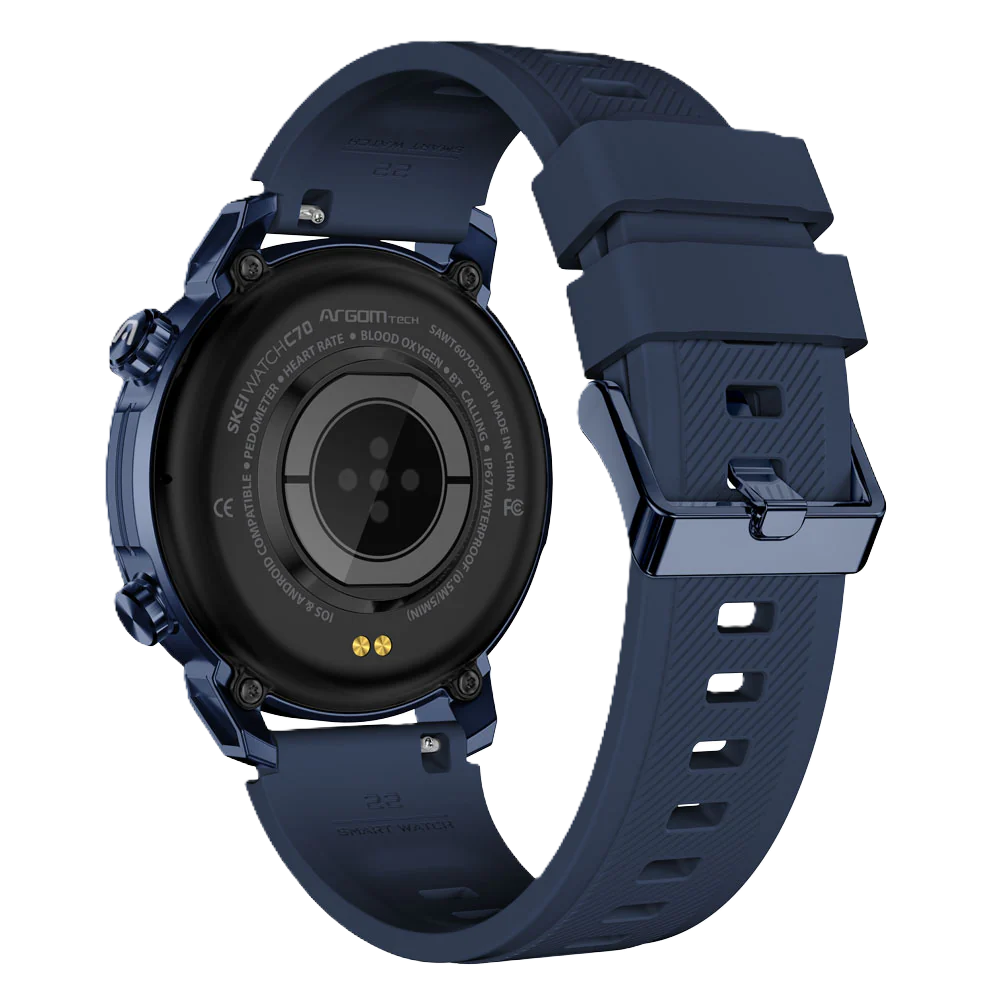 Smart Watch Argom Tech SkeiWatch C70 de Color Azul