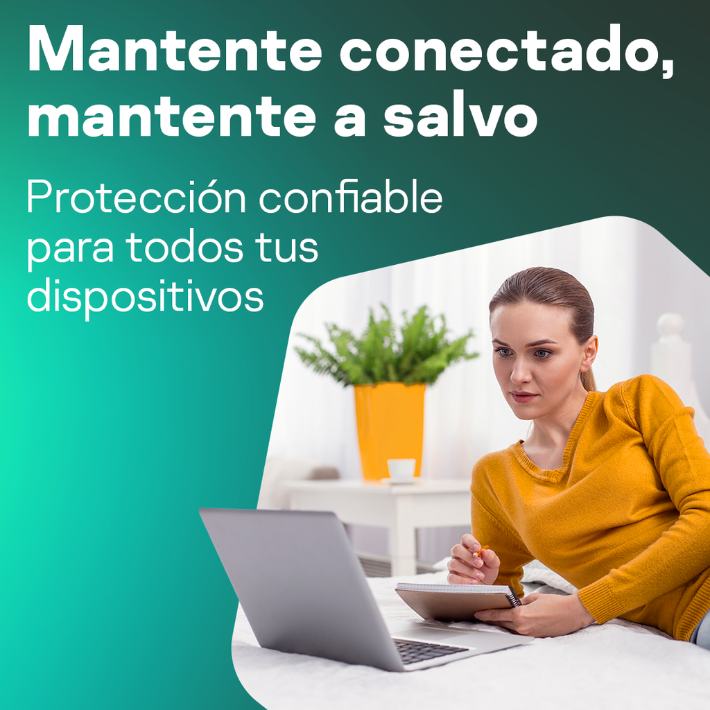 Licencia de Antivirus Kaspersky Plus de 1 Año para 3 Equipo