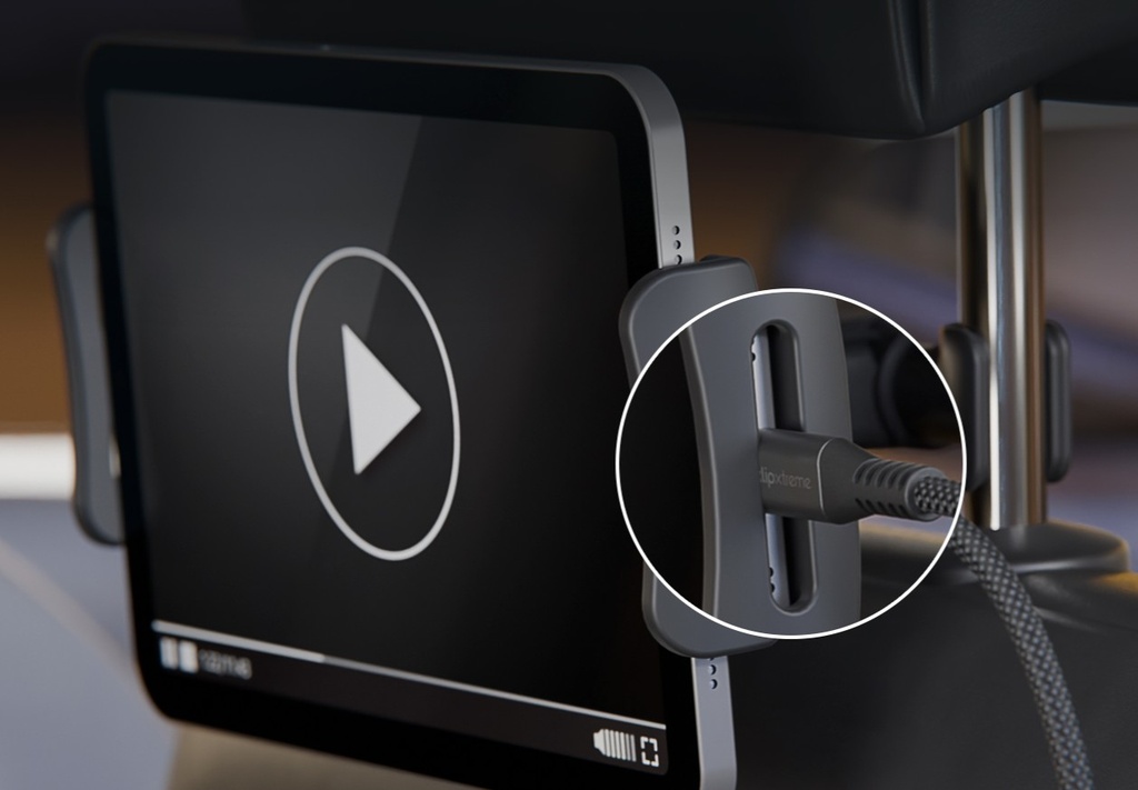 Soporte Klip Xtreme de Smartphone para Reposacabezas de Automóvil